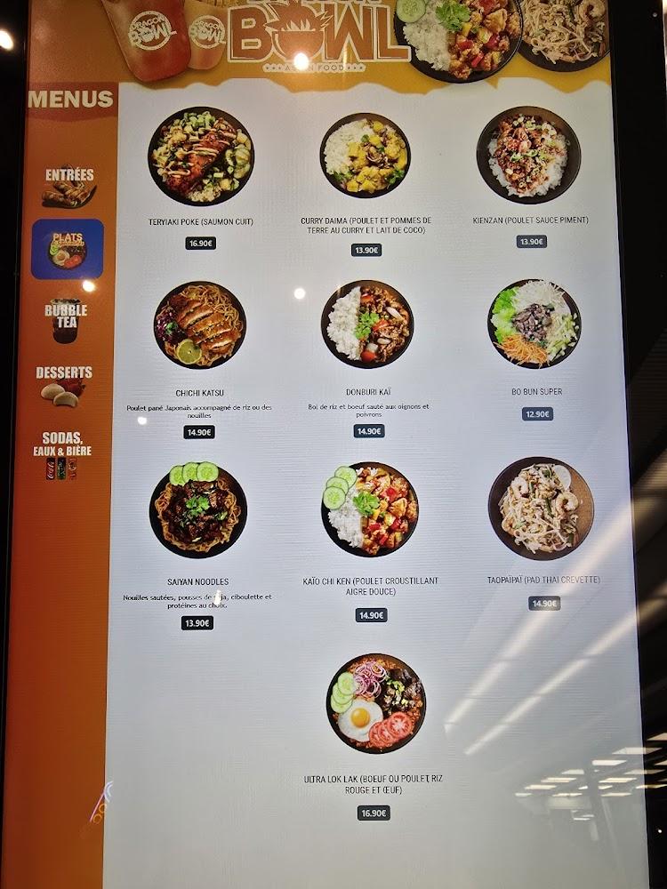 Dragon Bowl (Asian Food & Bubble Tea) - Menu Image 1