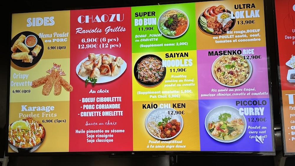 Dragon Bowl (Asian Food & Bubble Tea) - Menu Image 3